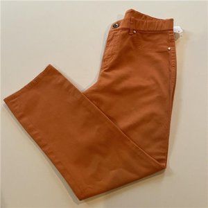 Loft Women’s Orange Pants Size 28 Cotton